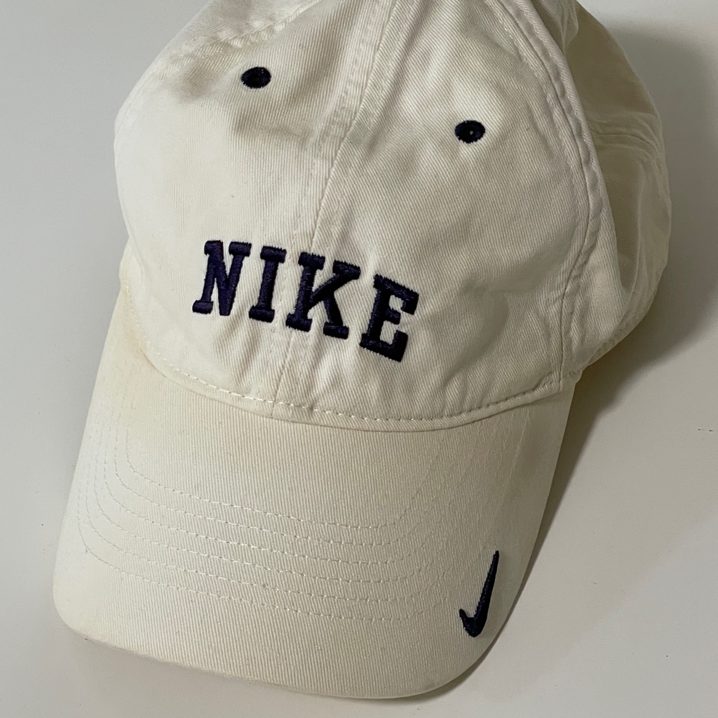 Vintage Nike Gray Tag Spell Out Hat
